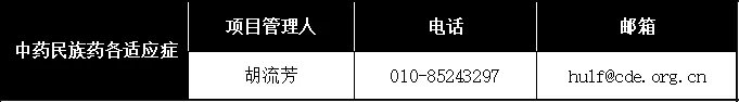 CDE各申請(qǐng)類型審批周期/各適應(yīng)癥的負(fù)責(zé)人及聯(lián)系方式(圖6)